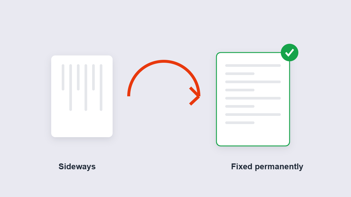 How to Rotate PDF Pages and Save Them Permanently (2026)
